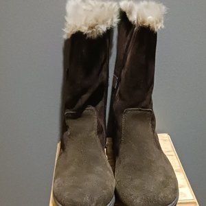 TONY LITTLE CHEEKS WATER REPELLENT FIT BODY BOOTS  BROWN Size 9